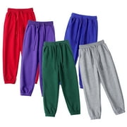KYAIGUO Kids Toddler Fall Casual Sweatpants for Boys Girls Spring Active Sport Blouse Athletic Jogger 4-12Y